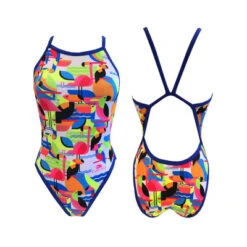 BAÑADOR NATACION MUJER DELTA ( REVOLUTION)