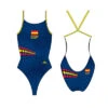 BAÑADOR NATACION MUJER SPAIN 2016 ( PRO RACER TIRANTE FINO)