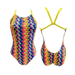 BAÑADOR NATACION MUJER TRIDIMESION ( PRO-RACER)
