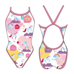 BAÑADOR NATACION MUJER UNICORN LOVE ( REVOLUTION)