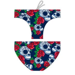 BAÑADOR WATERPOLO HOMBRE ROSES & SKULLS