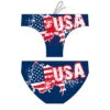 BAÑADOR WATERPOLO HOMBRE USA FLAG MAP