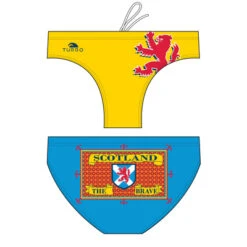 BAÑADOR WATERPOLO NIÑA SCOTLAND THE BRAVE