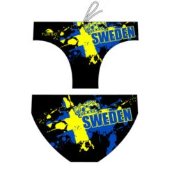 BAÑADOR WATERPOLO NIÑO SWEDEN- CORONA