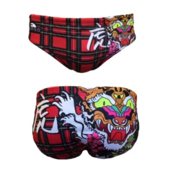 BAÑADOR WATERPOLO NIÑO TARTAN TIGER