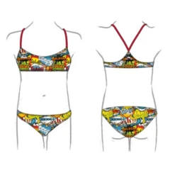 BIKINI MINI NIÑA NATACION WOW HAPPY 4308122022