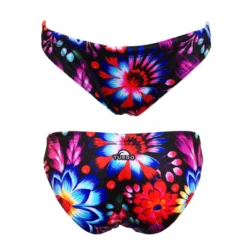 BRAGA BIKINI 'MARE' BLACK FLOWER